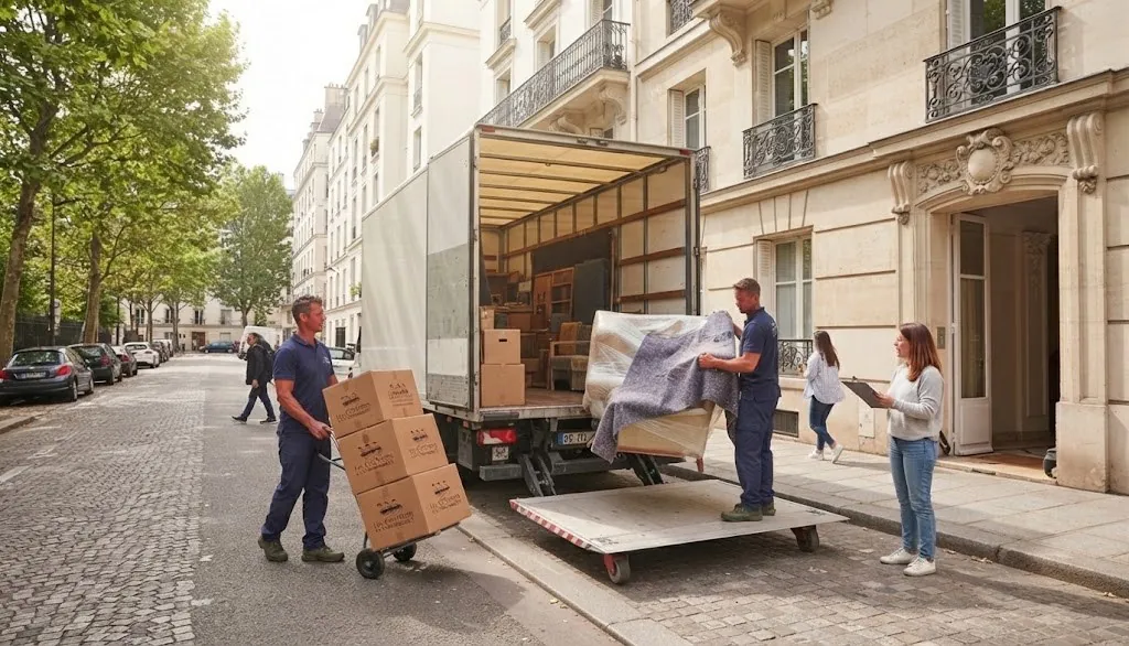 Service de déménagement d'entreprises